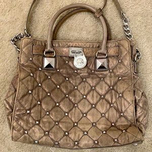 Michael Kors Quilt and chain purse